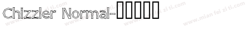 Chizzler Normal字体转换